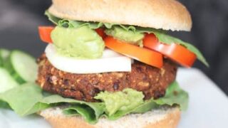 plant-based veggie burger