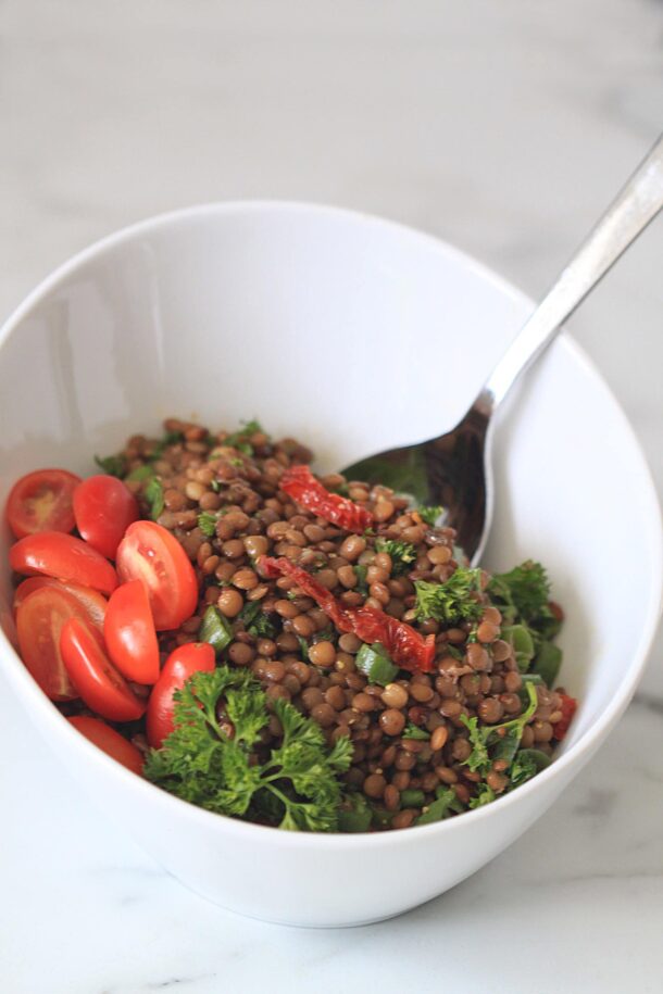 Marinated Lentils that are going to WOW you - Winnipeg Dietitian