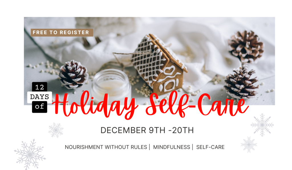 12-days of holiday self-care